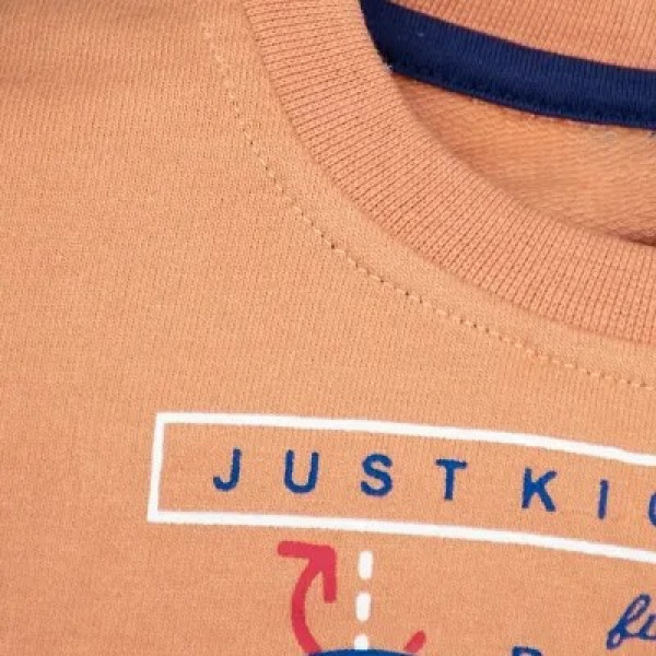 GR-Full Sleeves Bio Wash Football Printed Sweatshirt and Jogger Set [Low Budget Product]