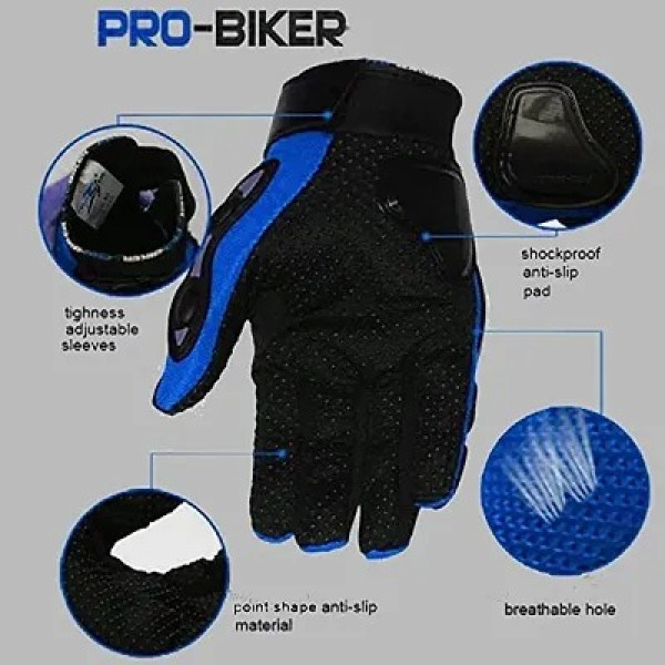 GR-Creation Hand Gloves for Riding Bike Anti Slip Gripeed Gloves for Bike [Premium Product]