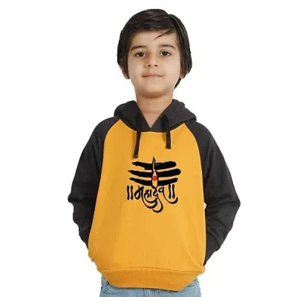 GR-Mahadev Shiv Ji Design Kids Printed Winter Wear...