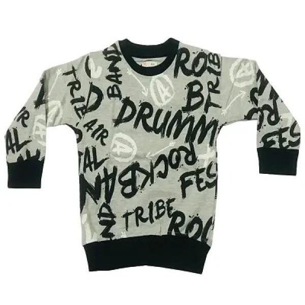 GR-Beat the Chill in Style: Kids Drum Printed Full...