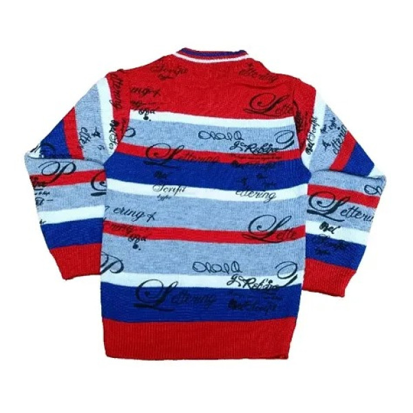 GR-Winter Chic: Boys' Woolen Sweater - Single Pack [Low Budget Product]