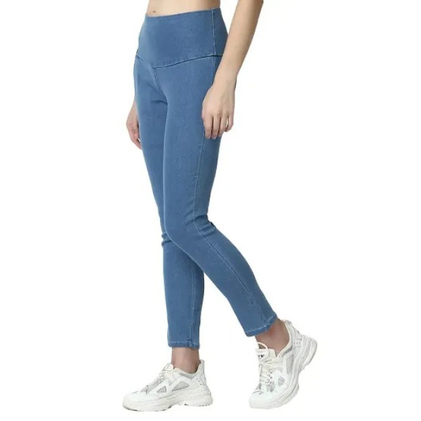 GR-Skinny Fit Stretchable High Waist Ankle Length Jeggings for Women [Low Budget Product]