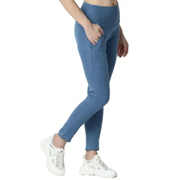 GR-Skinny Fit Stretchable High Waist Ankle Length Jeggings for Women [Low Budget Product]