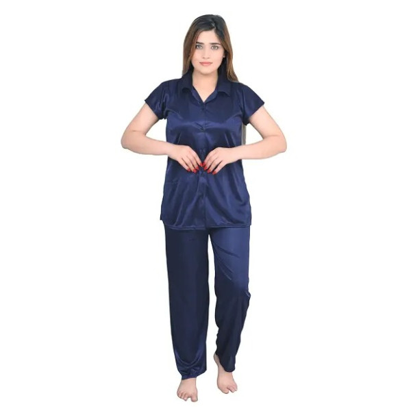 GR-Stylish Stain Night suit For Women [Low Budget ...
