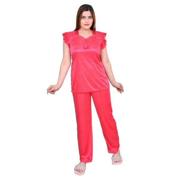 GR-Stylish Stain Night suit For Women [Low Budget ...