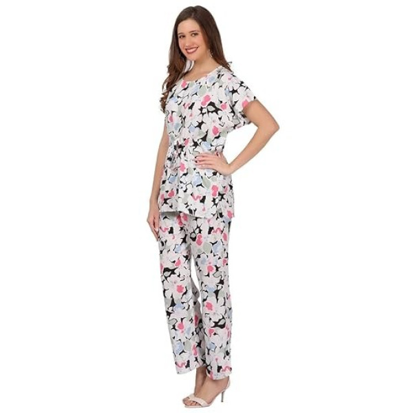 GR-Stylish Rayon Night Suits For Women [Premium Product]