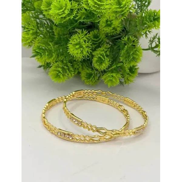 GR-Radiant Duets: Stylish and Elegant Pair of Bangles [Low Budget Product]