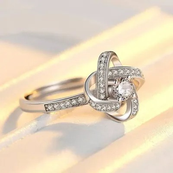 GR-Adjustable ring for Girls women [Low Budget Product]