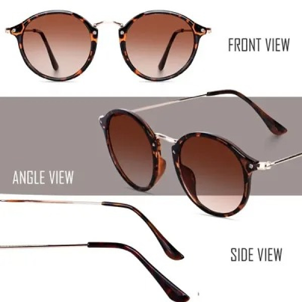 GR-Oval Elegance: Stylish Sunglasses for Men and Women [Low Budget Product]