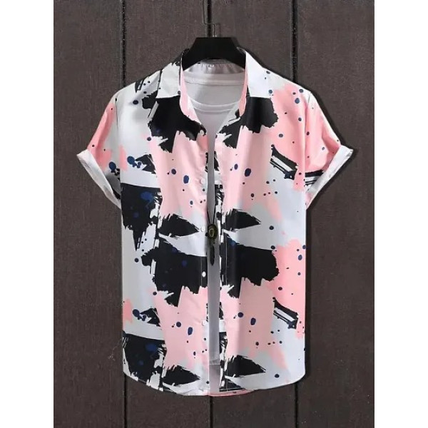 GR-Multicoloured Lyocell Casual Shirts For Men [Low Budget Product]