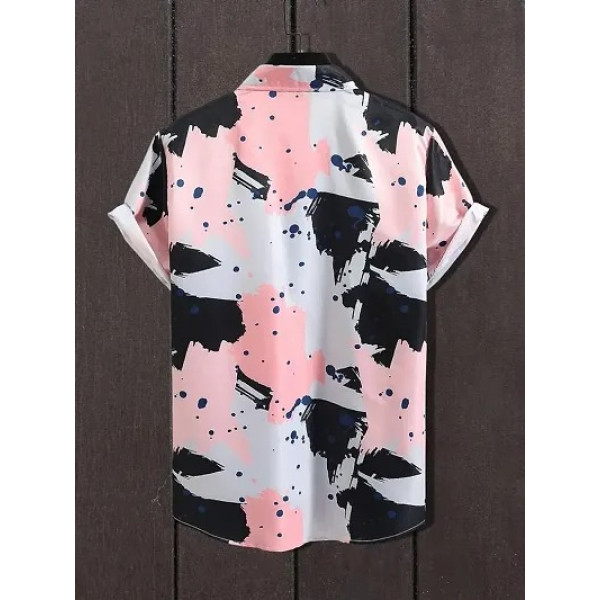 GR-Multicoloured Lyocell Casual Shirts For Men [Low Budget Product]