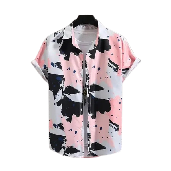 GR-Multicoloured Lyocell Casual Shirts For Men [Lo...