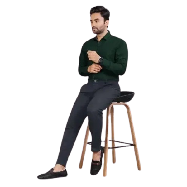 GR-Wardrobe Staples: Classic Solid Casual Shirts i...