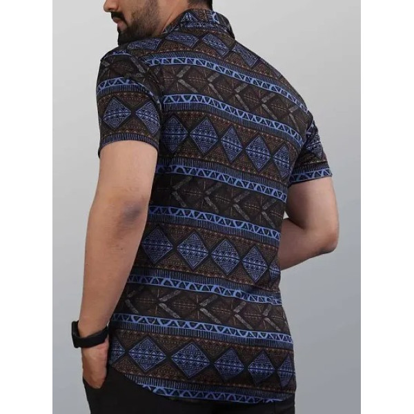 GR-Fancy Lycra Shirts for Men [Low Budget Product]