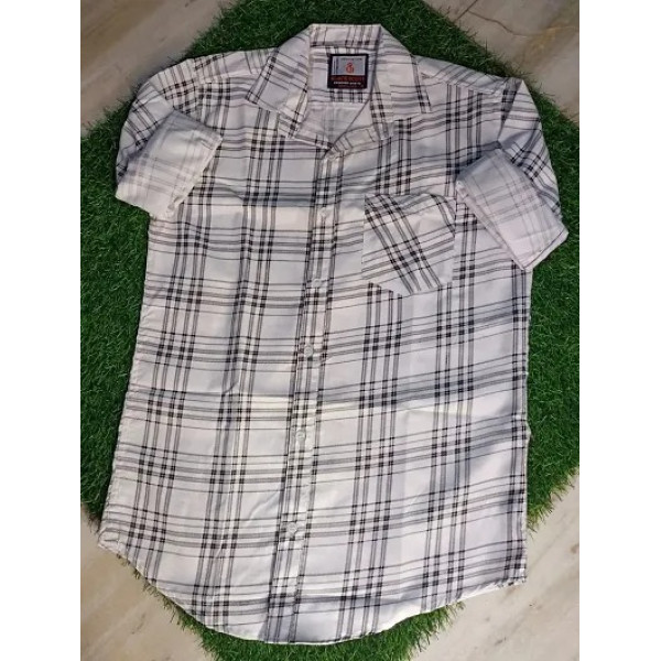 GR-Designer Casual check Shirt [Low Budget Product]