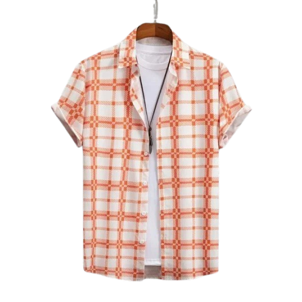 GR-Multicoloured Lyocell Casual Shirts For Men [Lo...