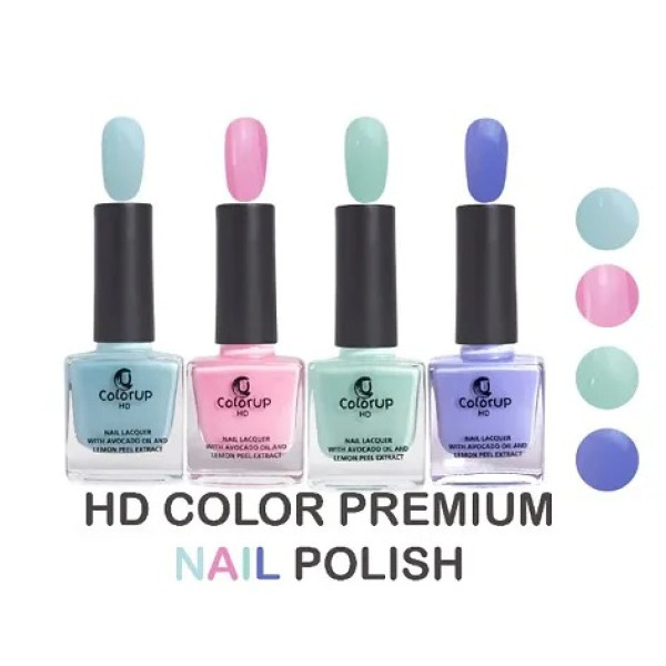 GR-ColorUP HD Glossy Nourishing Nail Paint - Combo...