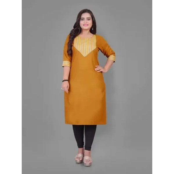 GR-Elegant Cotton Blend Woven Design Kurta: Embrac...