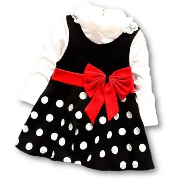 GR-Adorable Polka Dot Dresses for Girls [Low Budge...