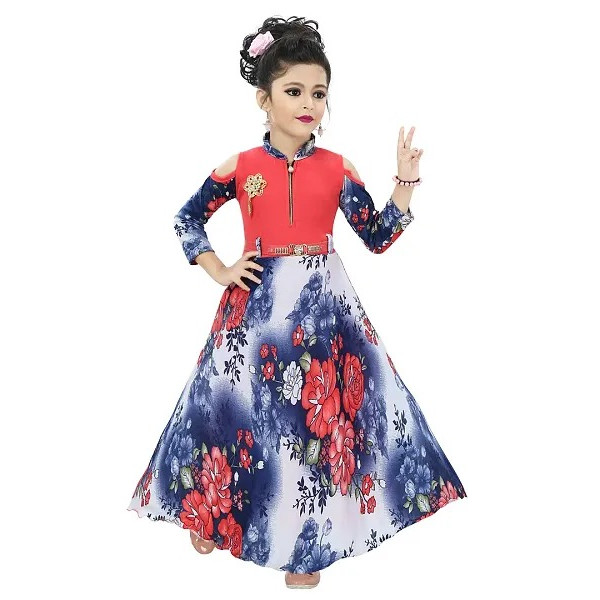 GR-Elegant Party Dresses for Girls [Low Budget Product]