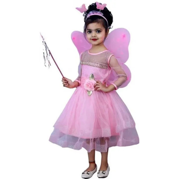 GR-Enchanting Pari Dress for Baby Girls [Low Budget Product]