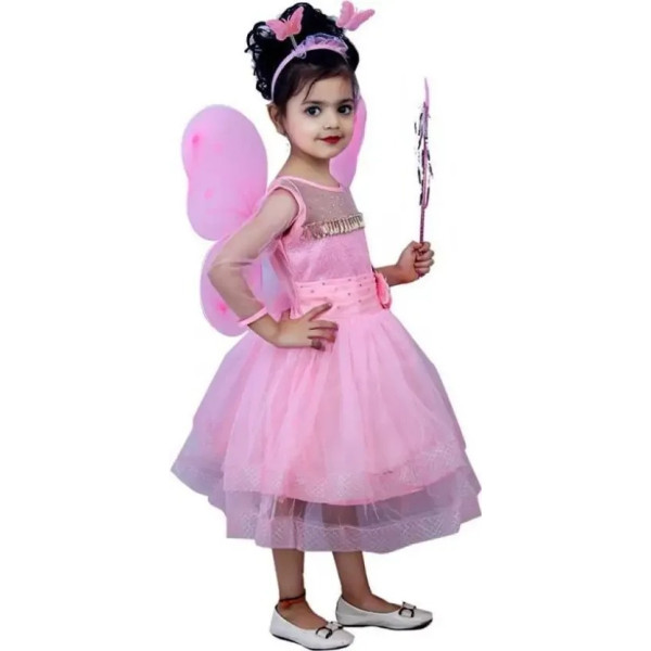 GR-Enchanting Pari Dress for Baby Girls [Low Budget Product]