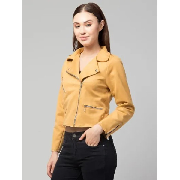 GR-Classic Suede Biker Jacket [Premium Product]