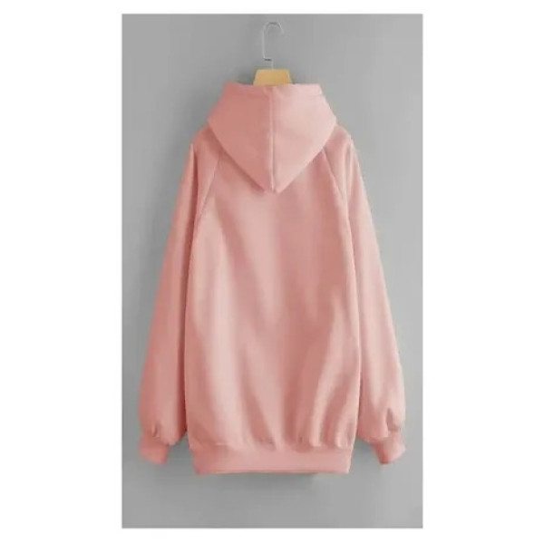 GR-Peach Fleece Solid Sweaters for Women [Low Budget Product]