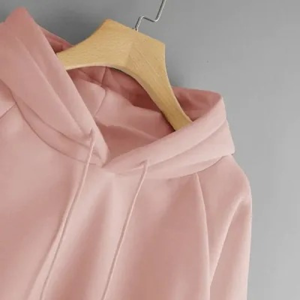 GR-Peach Fleece Solid Sweaters for Women [Low Budget Product]