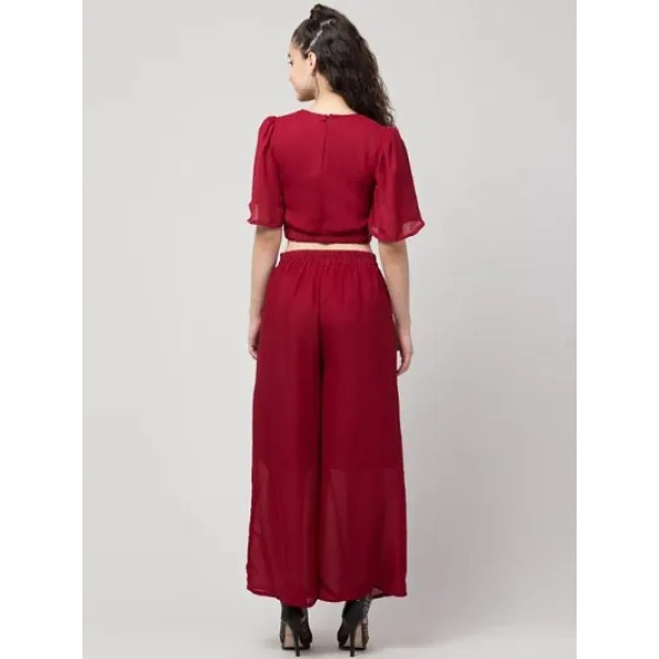 GR-Trendy Solid Sequined Co-Ords [Low Budget Product]