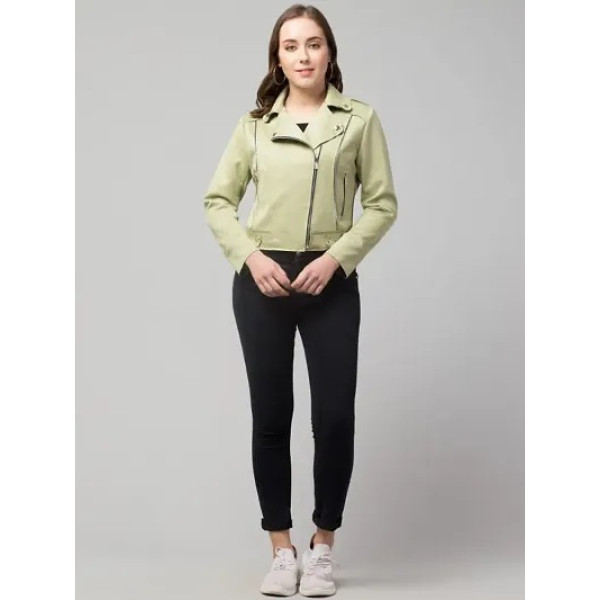 GR-Classic Zipper Suede Biker Jacket [Premium Product]