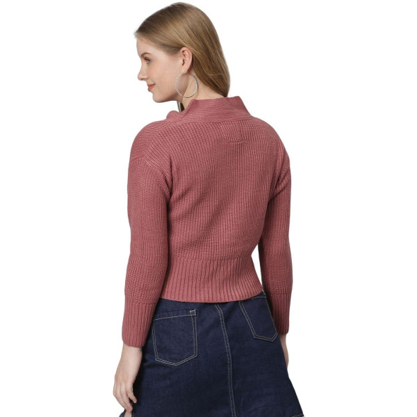 SH-Elegant Comfort: Women's Wool Blended Sweater [Premium Product]