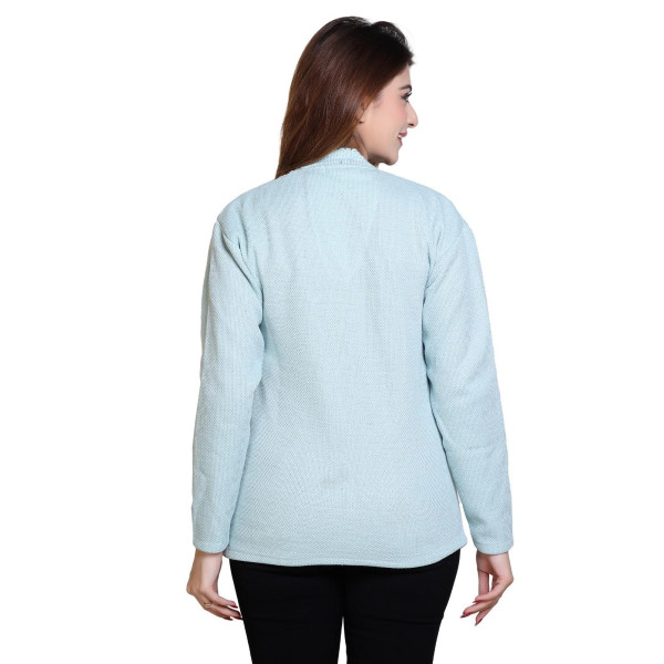 SP-Cozy Couture: Full Sleeves Solid V-Neck Woolen Sweater for Winter Fashion [Premium Product]