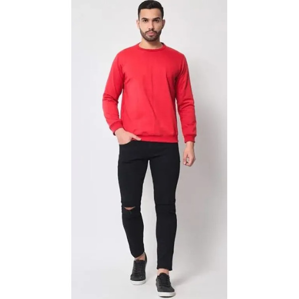 GR-Classic Comfort: Men's Cotton Sweatshirt [Premium Product]