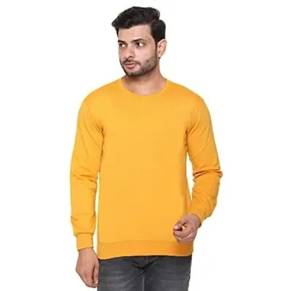 GR-Everyday Comfort: Cotton Fleece Regular Men Swe...