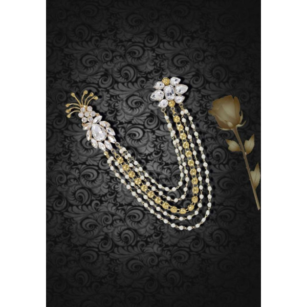 GR-Alloy Women's Brooch (Gold) [Premium Product]