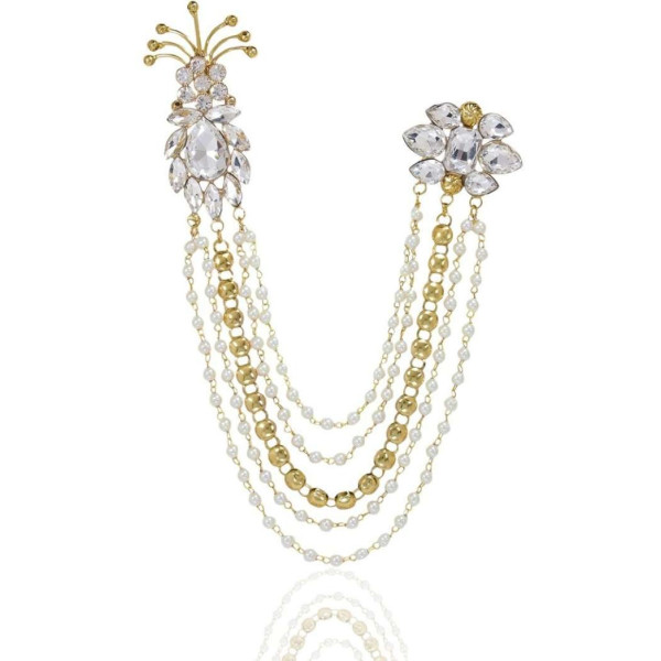 GR-Alloy Women's Brooch (Gold) [Premium Product]