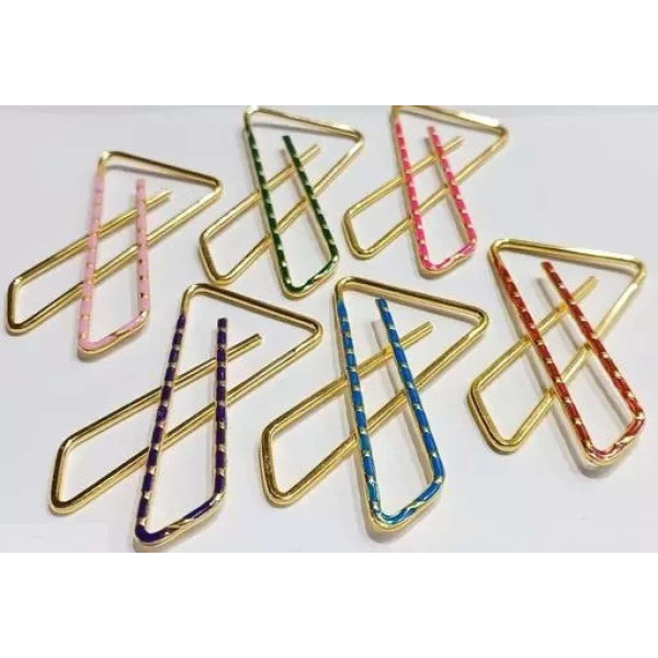 GR-MC-PIN Brooch (Gold, Multicolor) [Low Budget Product]
