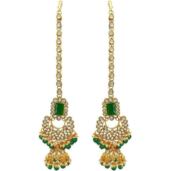 GR-Alloy Jewel Set (Gold, Green) [Premium Product]