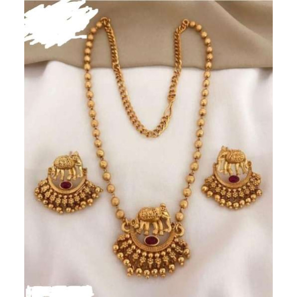 GR-Artisan Copper Jewel Set (Multicolor) [Premium ...