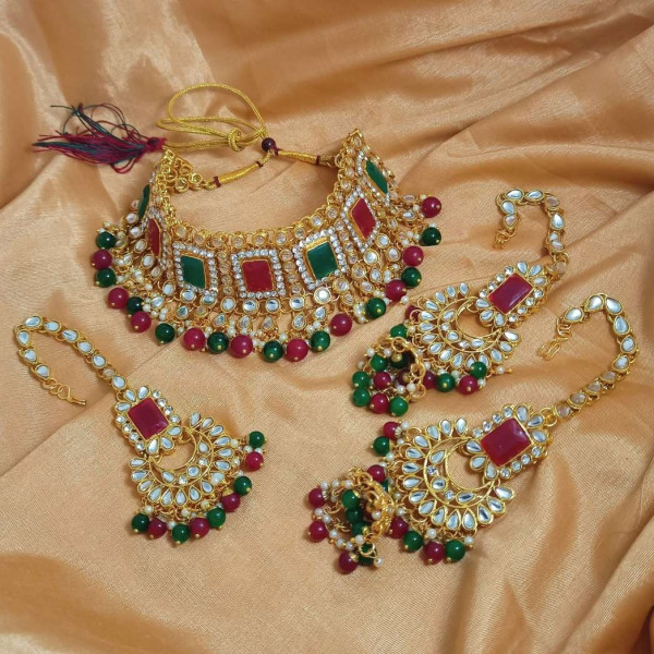 GR-Metal Jewel Set (Multicolor): [Premium Product]