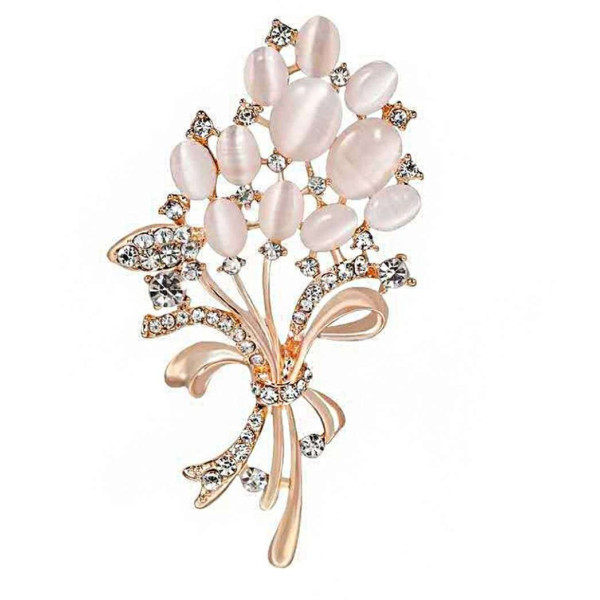 GR-YCFJBRCH-BOUQ-RG Brooch (Copper) [Low Budget Product]