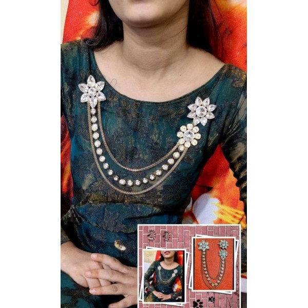 GR-Alloy Women's Brooch Brooch (Gold) [Premium Product]