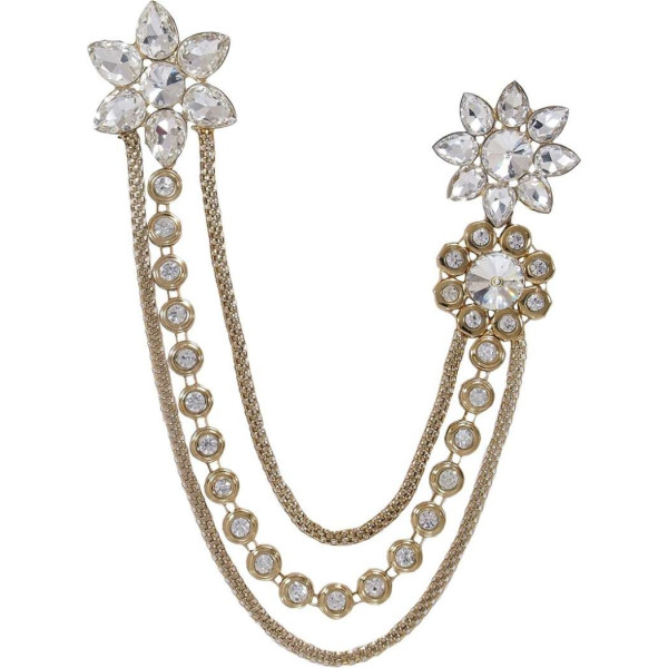 GR-Alloy Women's Brooch Brooch (Gold) [Premium Product]