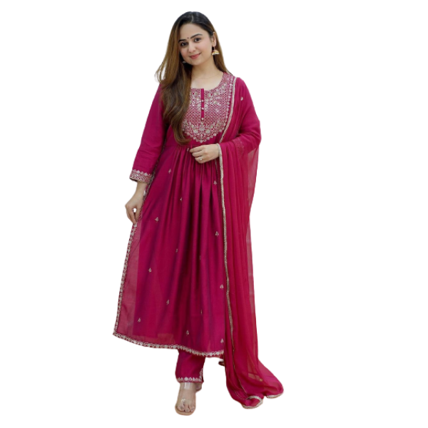 GR-Elegant Rayon Kurta Set: Stylish Comfort for Wo...