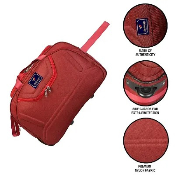 GR-Nylon Waterproof Strolley Duffle Bag 60L Capacity  [Low Budget Product]