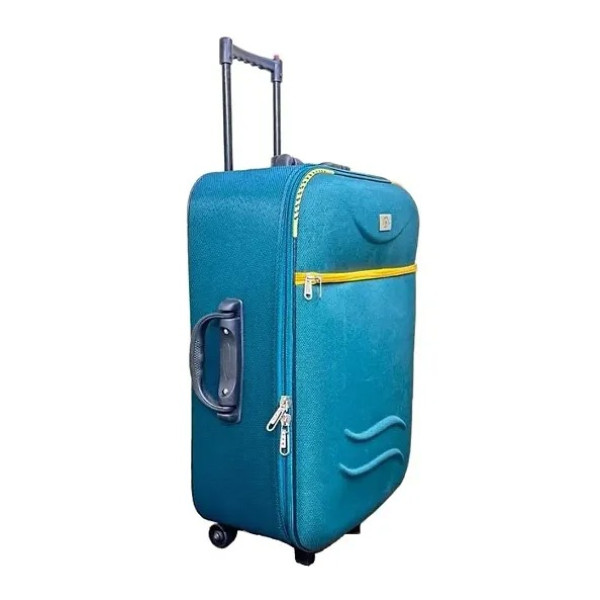 GR-Stylish PU Leather Patch Design Travel Trolley Bag: Elevate Your Journey in Style [Premium Product]