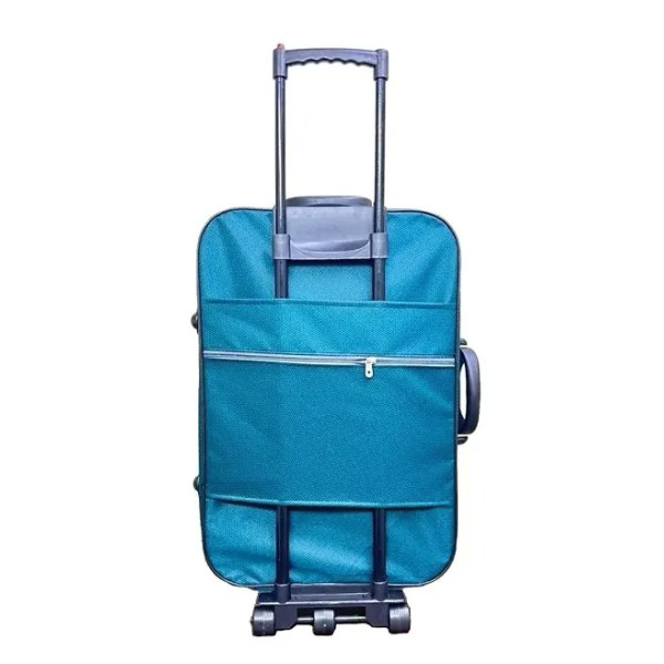 GR-Stylish PU Leather Patch Design Travel Trolley Bag: Elevate Your Journey in Style [Premium Product]