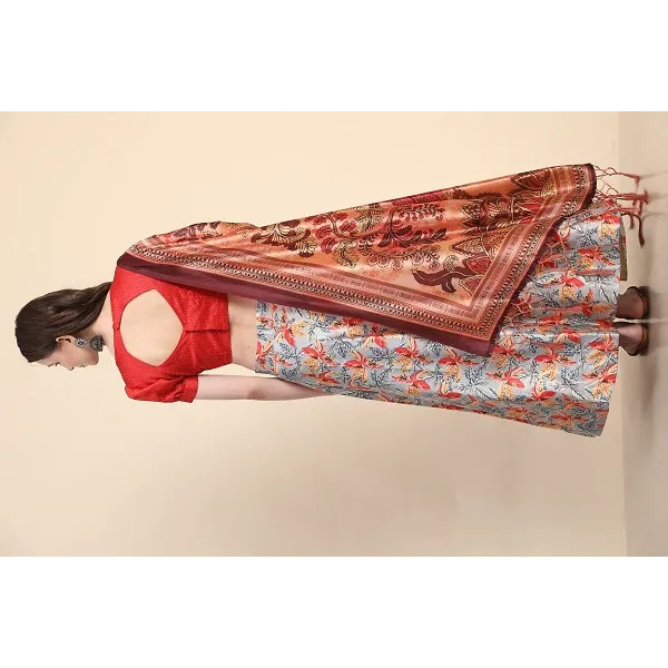 GR-Stylish Satin Lehenga Choli Set For Women [Premium Product]