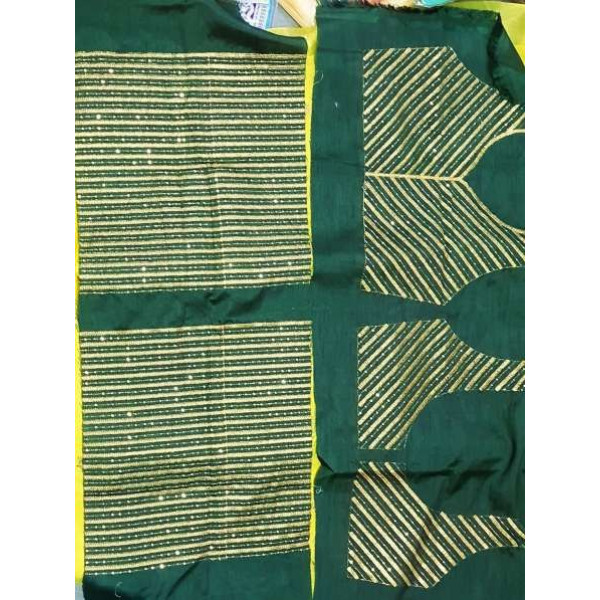 GR-Embroidered Yellow Bollywood Organza & Silk Blend Saree [Premium Product]